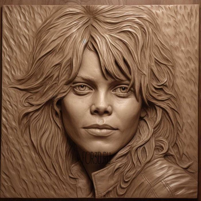 Meg Ryan 2 stl model for CNC